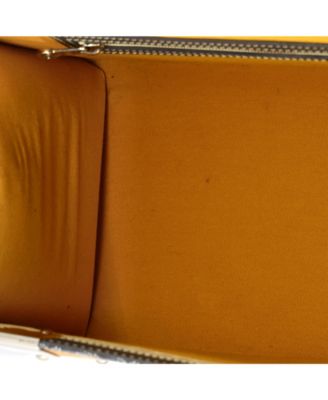 MM Saigon Top Handle Bag Coated Canvas with Leather