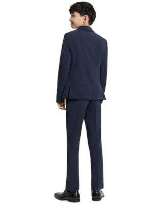 Big Boys Slim Fit 2 Piece Stretch Suit