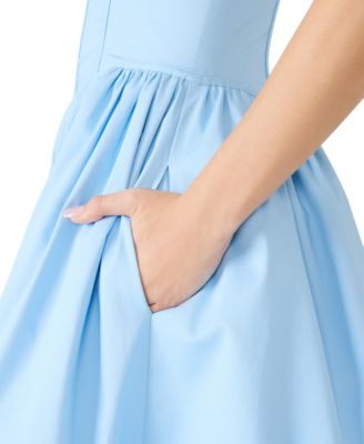 Juniors' Square Neck Short Dress