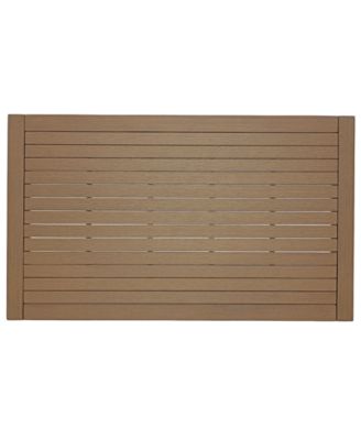 Vera 54" Aluminum Outdoor Coffee Table