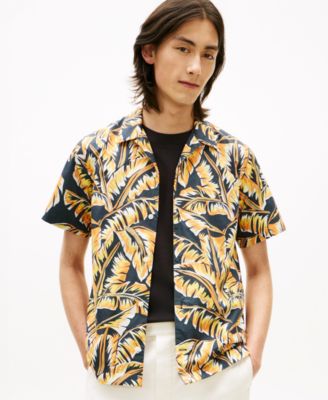 Men's Printed Regular-Fit Shirt