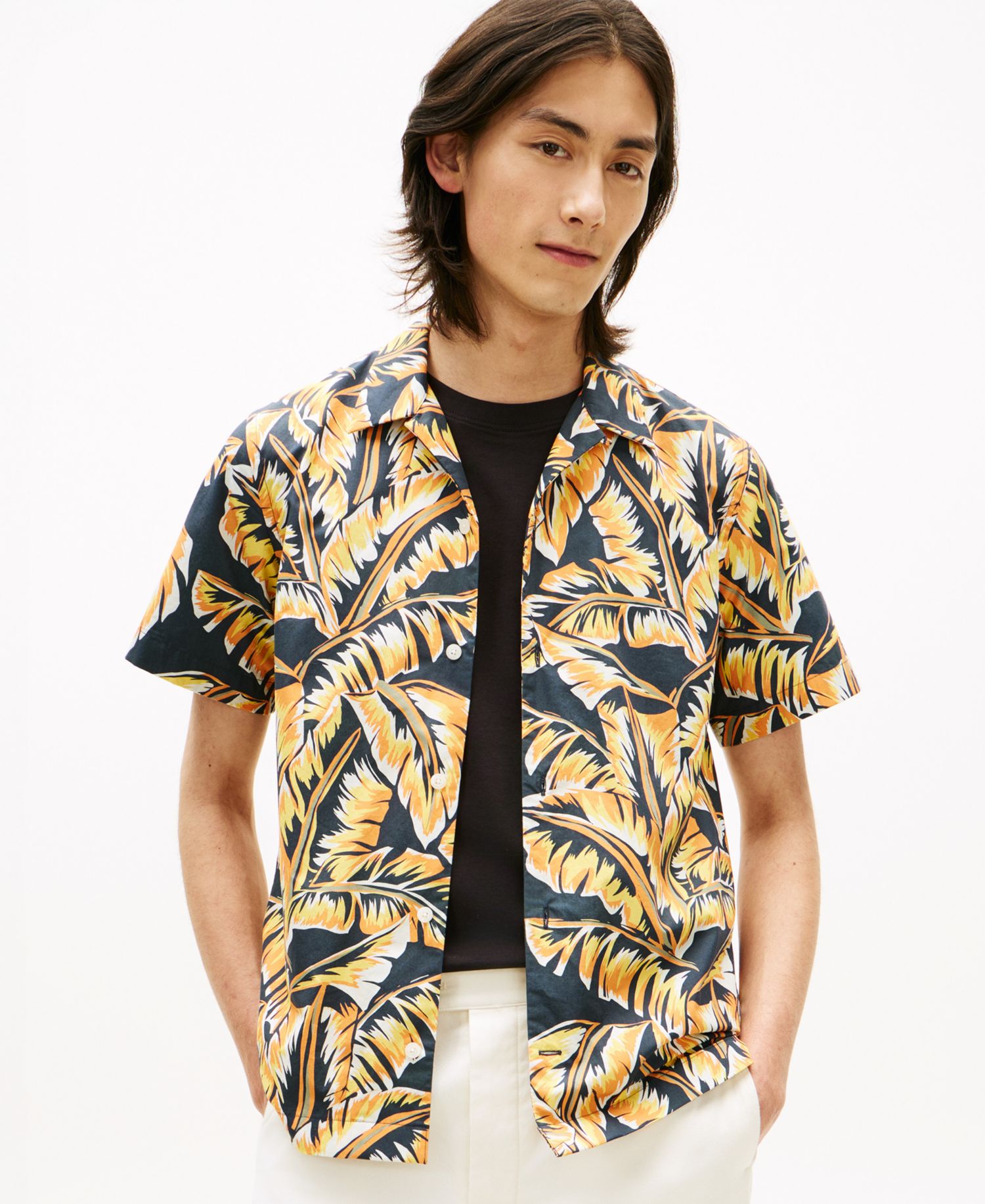 Men's Papertouch Print Regular-Fit Shirt