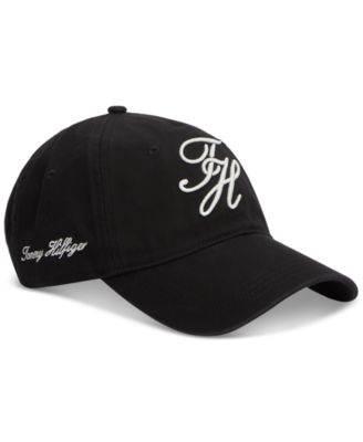 Men's Script Soft Six Panel Embroidered Logo Cap