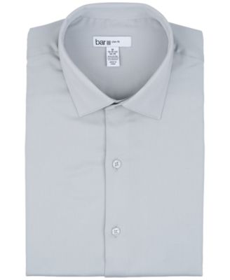 Men's Sateen Slim-Fit Dress Shirt
