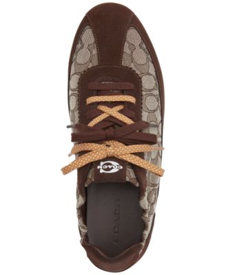 Men's Signature Jacquard Lace-Up Sneakers