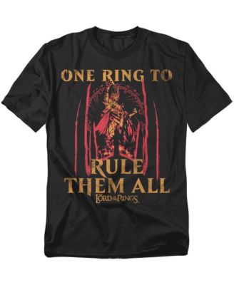 Big & Tall Sauron Helmet And Ring T-Shirt
