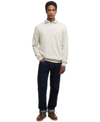 Men's Flaxby Linen Blend Crewneck Sweater