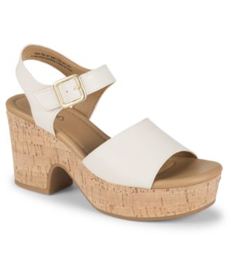 Women's Tamie Round Toe Wedge Sandals