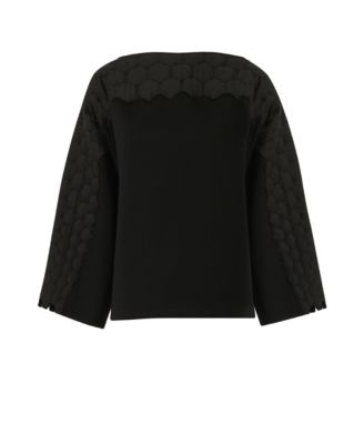 Women's Quilted Embroidered Top
