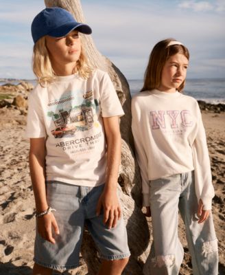 Girls' High-Rise Destroyed Lace Jeans