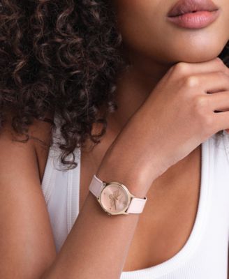 Women's OB Classic Bee Primrose Leather Strap Watch, 29.8mm