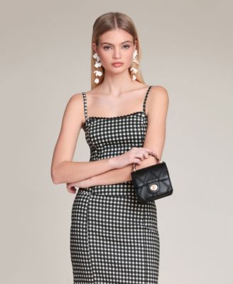 Women's Square Neck Peplum Tank Top