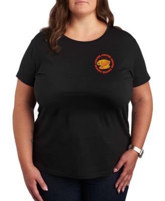 Plus Size Gilmore Girls Lukes Coffee Circle Short-Sleeve Graphic T-Shirt