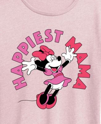 Plus Size Disney Happiest Mama Short-Sleeve Graphic T-Shirt