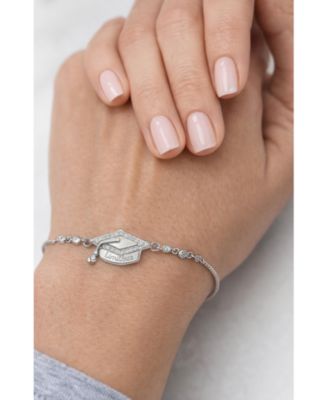 Limitless Graduation Cap Adjustable Pave Bracelet