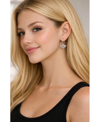 Limitless Graduation Cap Huggie Hoop Earrings