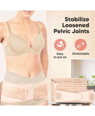 Maternity 2-Pack Revive 3 in 1 Postpartum Belly Band, Post Partum Belly Support Recovery Wrap, Postpartum Waist Binder Shapewear