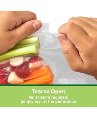 Gallon Pre-Cut Vacuum Sealing Storage Bags