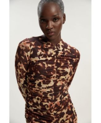 Women's Sculpted Ruched Maxi Dress