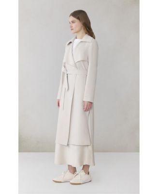Women's Shirt Collar Trench Coat