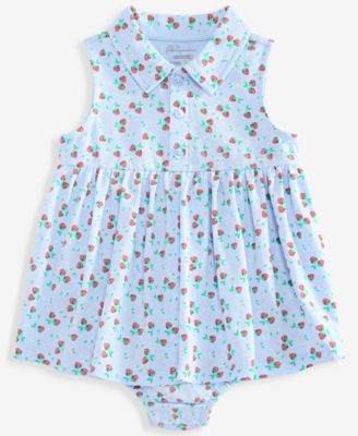 Baby Girls' Strawberry Fields Sunsuit