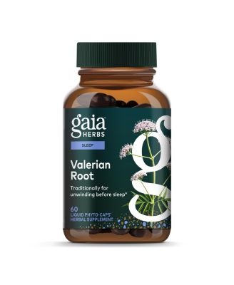 Valerian Root - Support for Calm & Relaxation to Prepare for Sleep - With Valerian Root Extract - 60 Liquid Phyto-Caps (30 Servings)