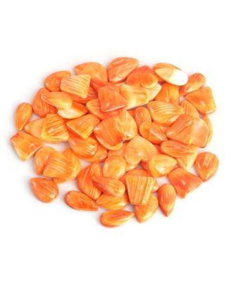 Sterling Spiny Oyster Round Cut Naja Pendant Enhancer