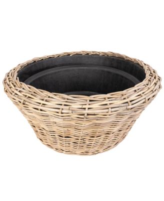 Round Cone Planter with Plastic Insert