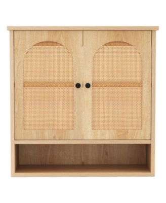 Bathroom Wall Cabinet Deep Bathroom Cabinet w/ Adjustable Shelves