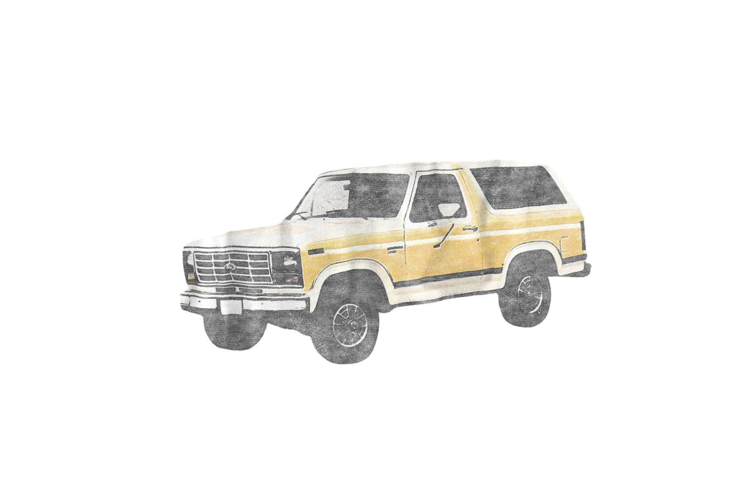 Big & Tall Ford Bronco T-Shirt