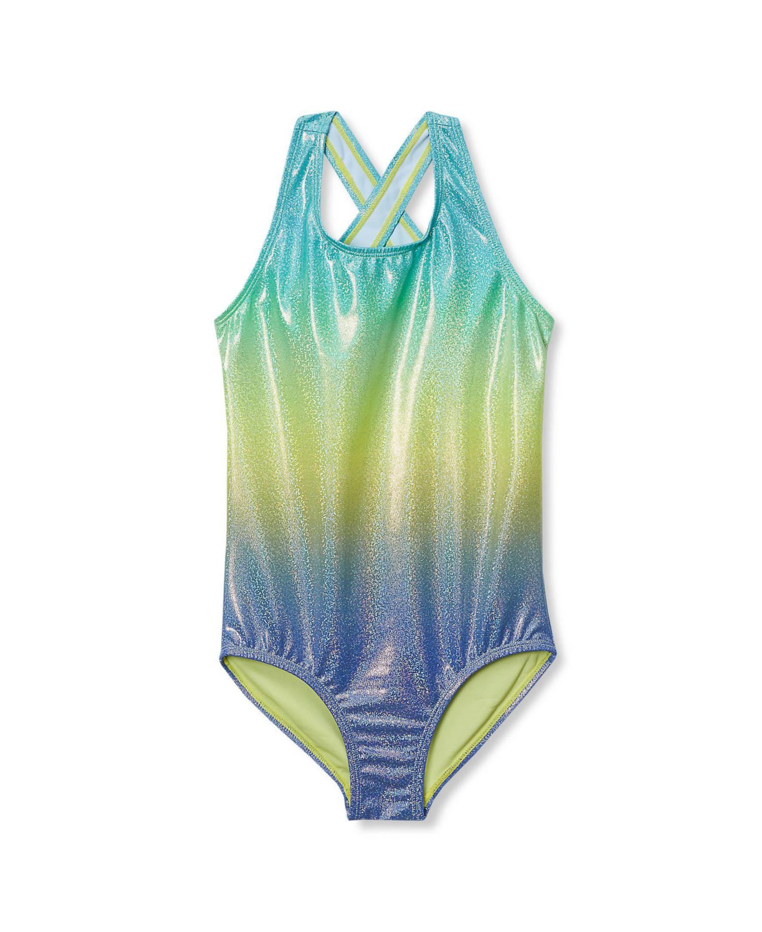 Little And Big Girls Chlorine Resistant One Piece Swimsuit