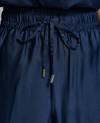 Women's Mid-Rise Floral Printed Pants, Regular & Petite