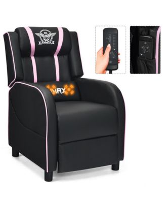 Massage Gaming Recliner Chair Racing Single Lounge Sofa Home Theater Seat