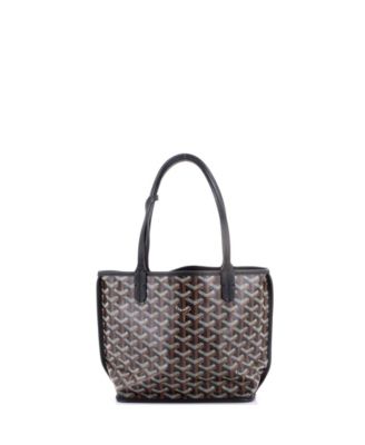 Mini Anjou Reversible Tote Coated Canvas