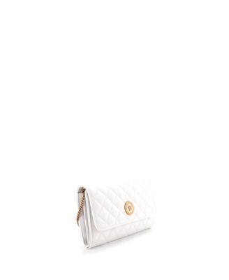 Icon Wallet on Chain Quilted Leather