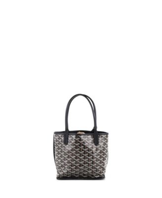 Mini Anjou Reversible Tote Coated Canvas