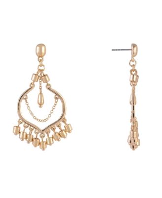 Gold Tone Chandelier Earrings