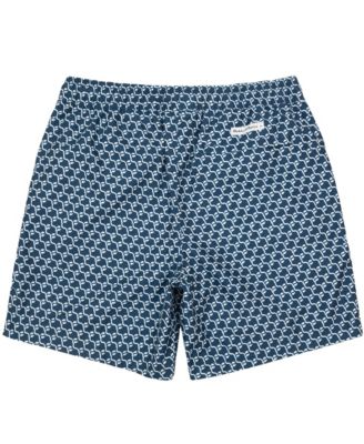 Men's Compression Liner Swim Trunks with Back Zipper Pocket