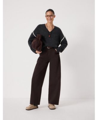 Women's Billie Wool Blend V Neck Sweater