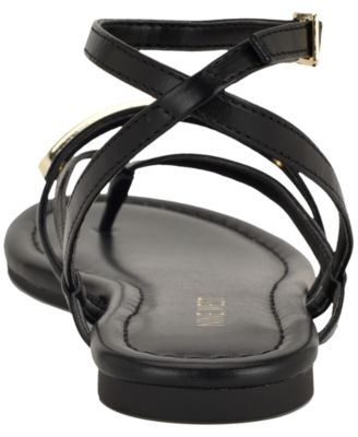 Women's Bretta Ornamented Strappy Flat Sandals