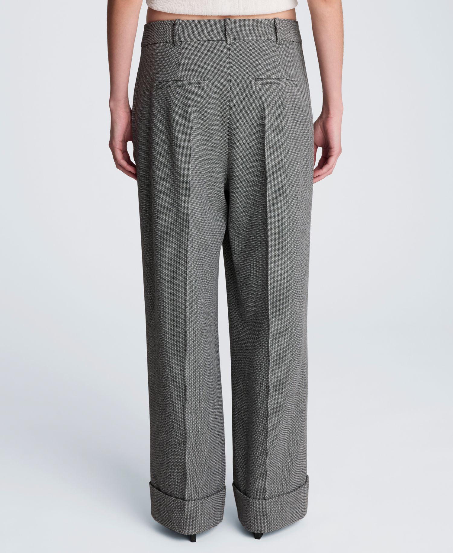 Women's High-Rise Wide-Leg Pants