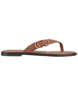 Women's Retry Buckle Strap Flat Slip-On Sandals