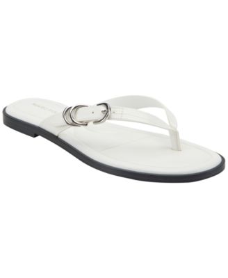 Women's Retry Buckle Strap Flat Slip-On Sandals