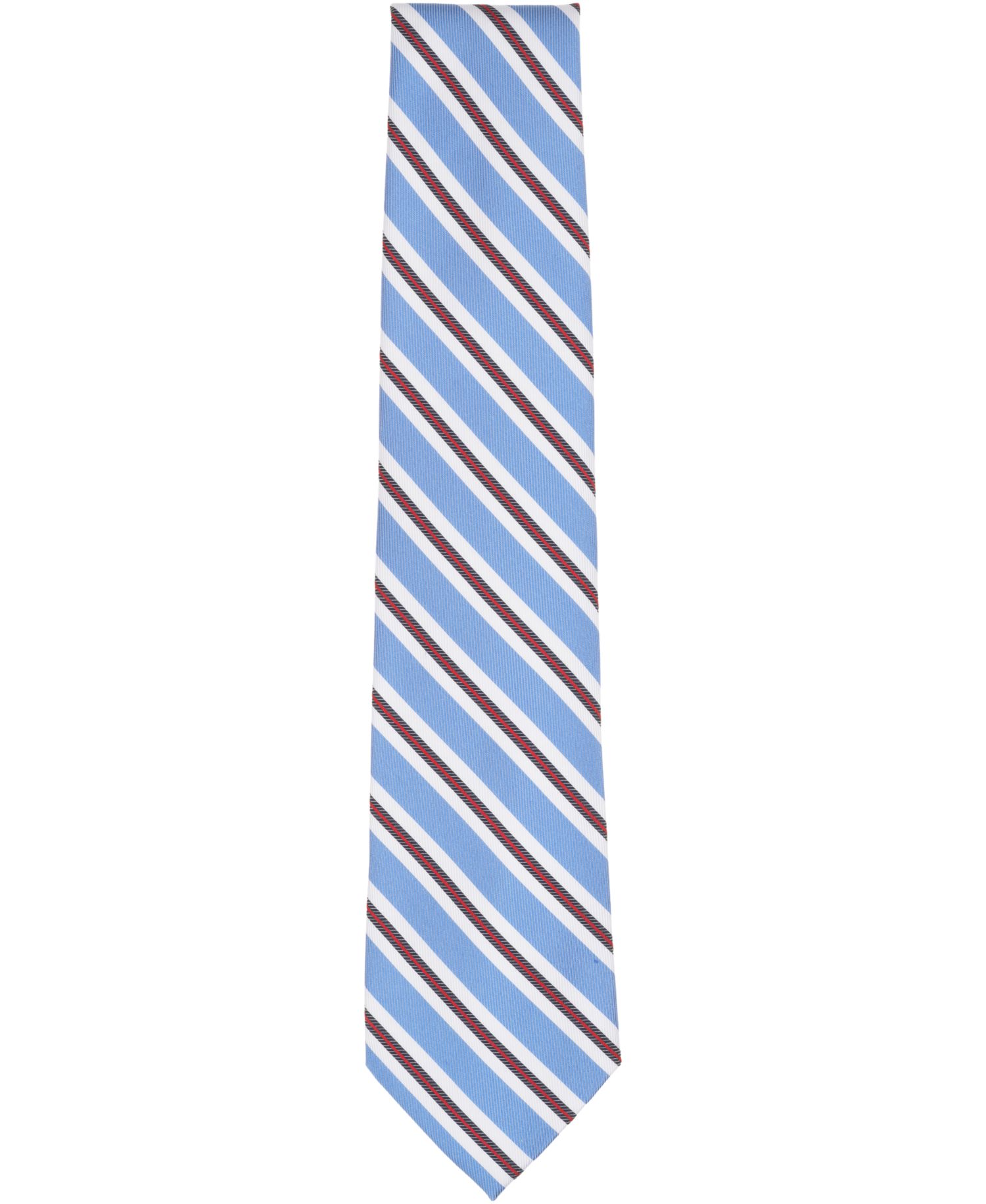 Men's Double Stripe Pattern Classic Tie