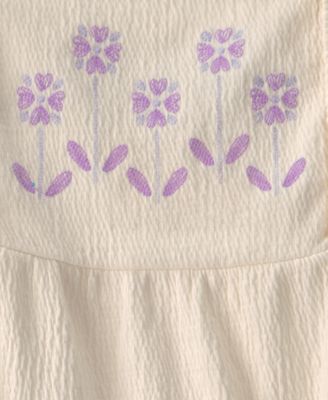 Girls' 2T-5T Floral Top and Short, 2-Piece Set