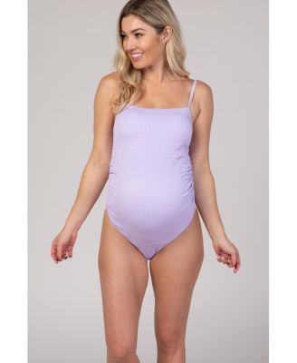 Maternity Smocked One-Piece Swimsuit