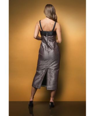 Women's Muse Beaded Sequin Midi Dress