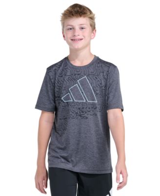 Boys' 8-20 Short-Sleeve Melange Lineage T-Shirt