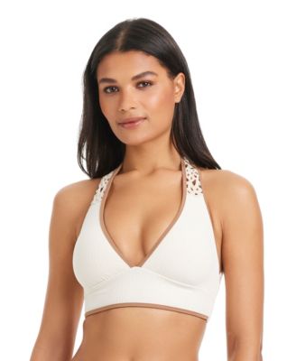 Women's V-Neck Bikini Halter Top