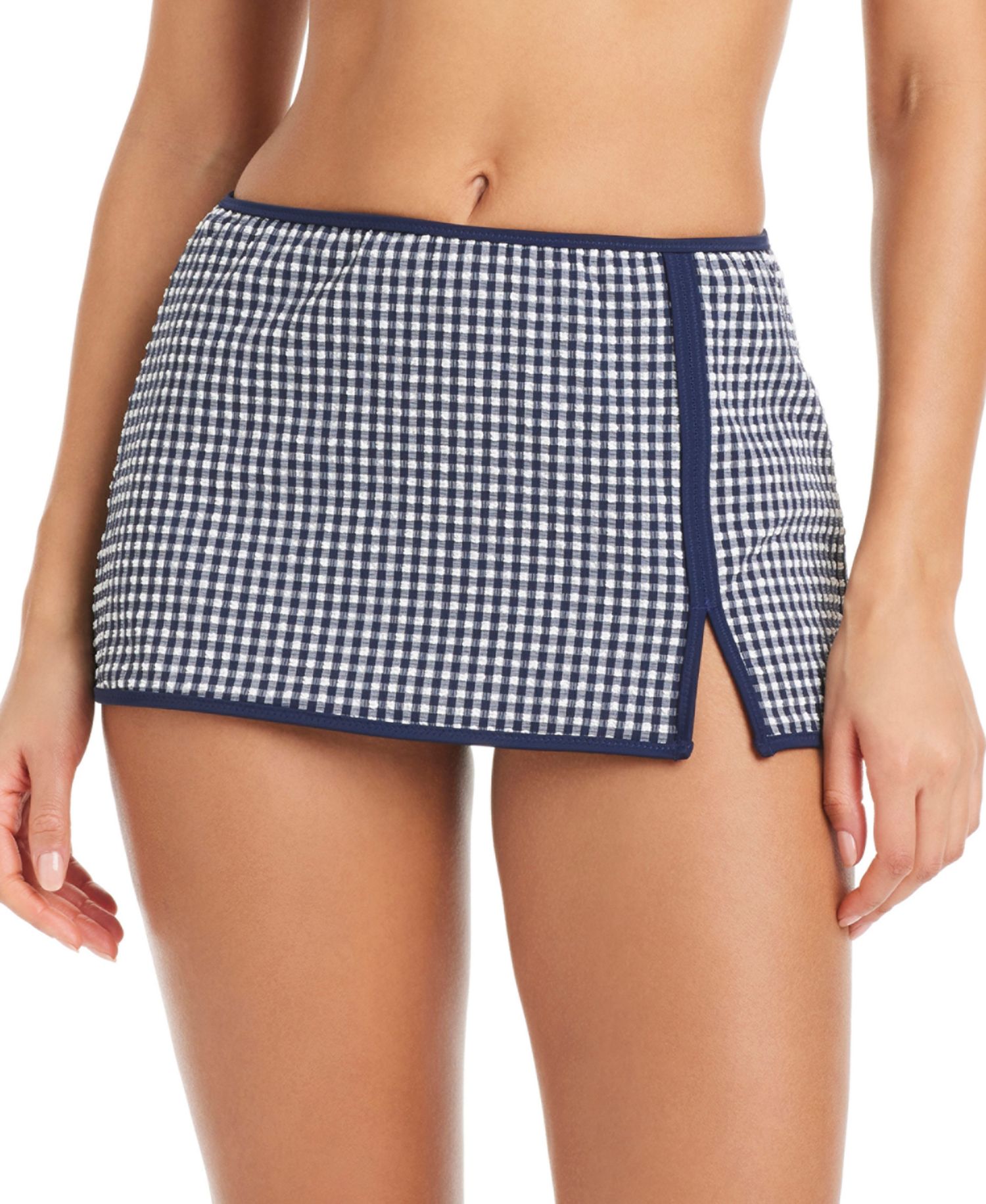 Women's Check Me Out High-Rise Swim Skirt